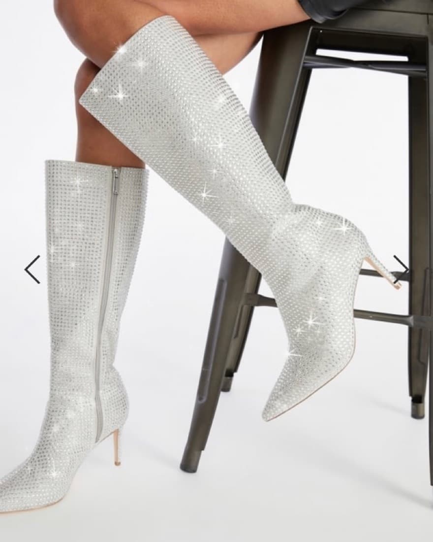 Sparkly Stilleto Boot - Image 2