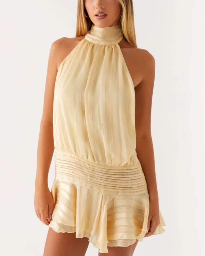 Peppermayo Chiffon Mini Dress - Image 1