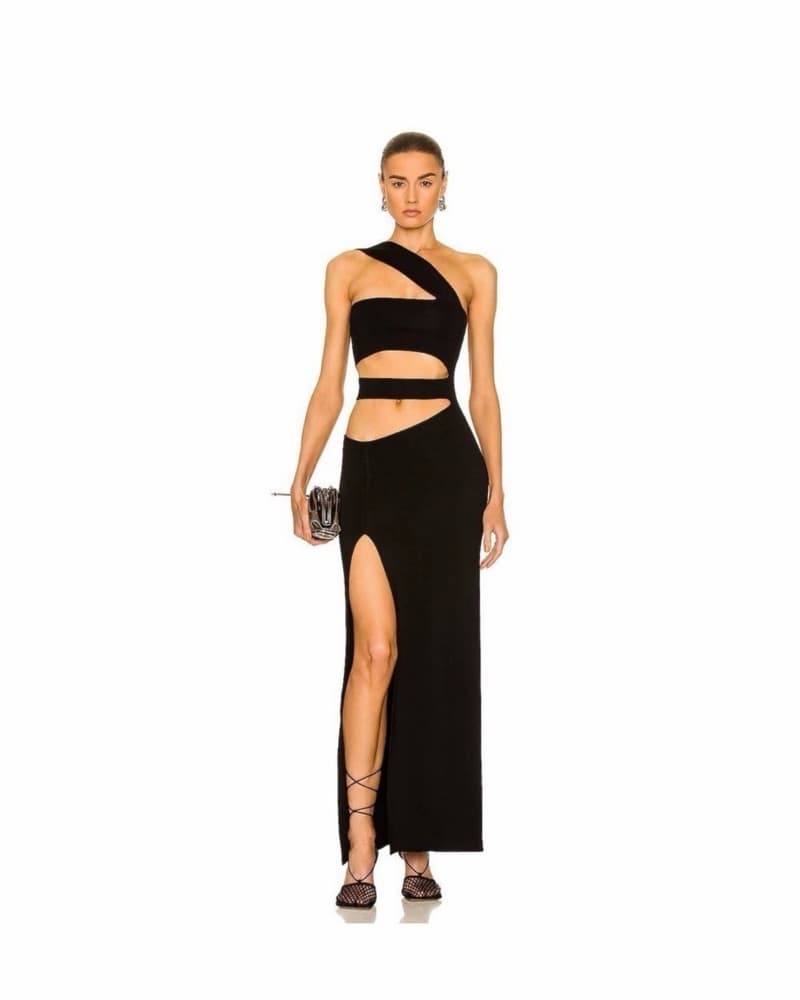Auteur Black Monroe Bandage Cutout Dress - Image 2