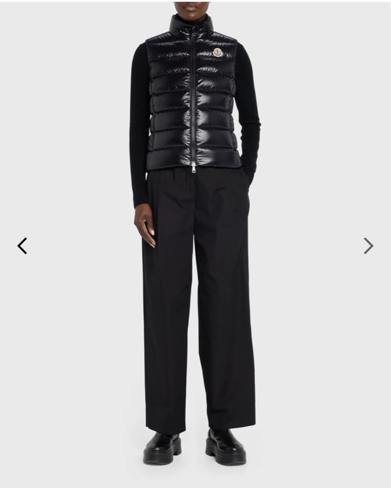 Black Moncler Vest  - Image 2