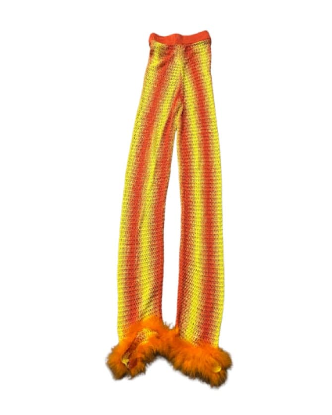 Sinead Gorey Knit Feather Pants - Image 2