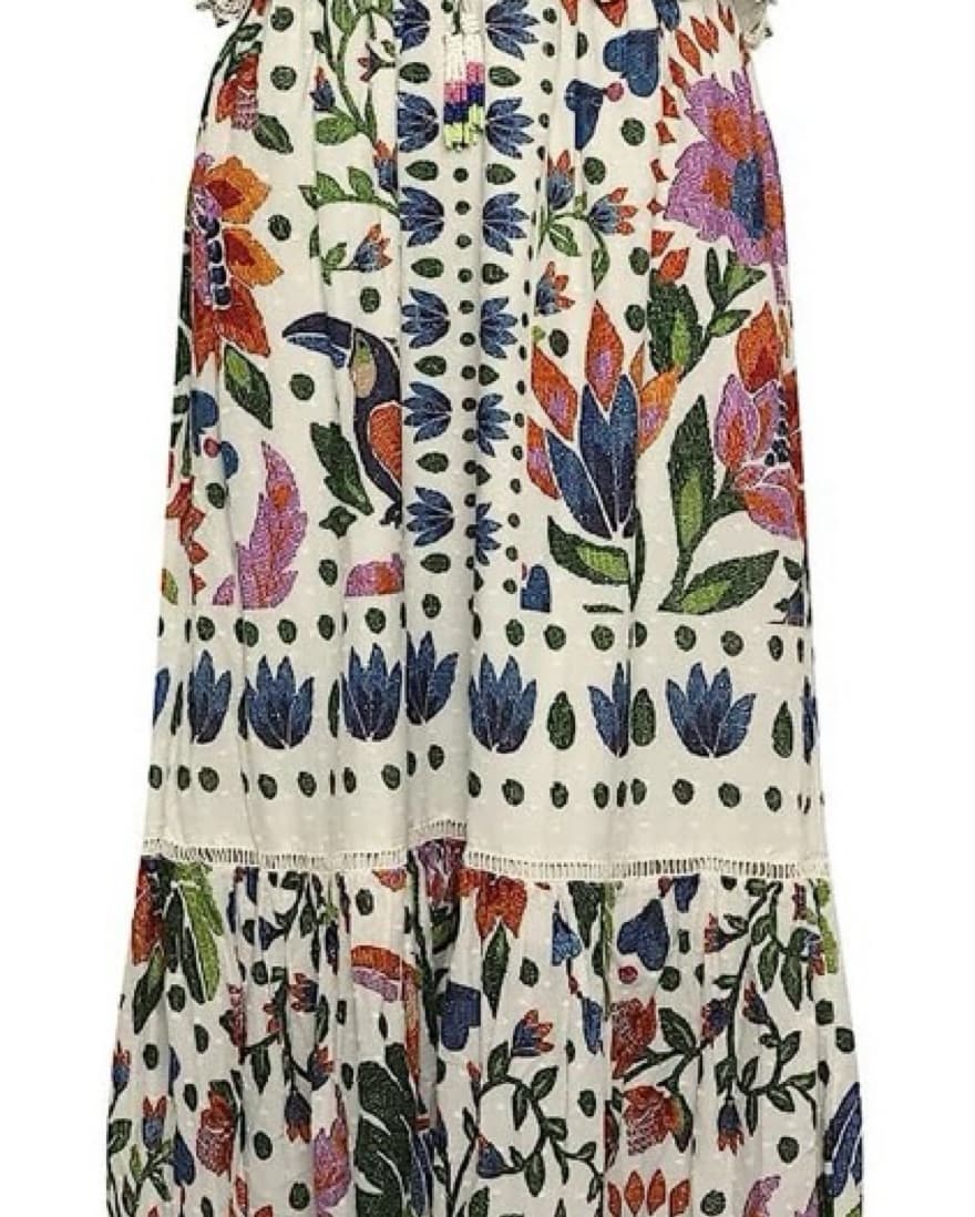 Farm Rio Summer Garden Maxi Dress - Image 2
