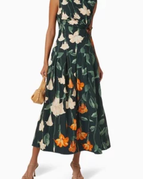 Agua Bendita Otono Cut-out Maxi Dress - Image 1