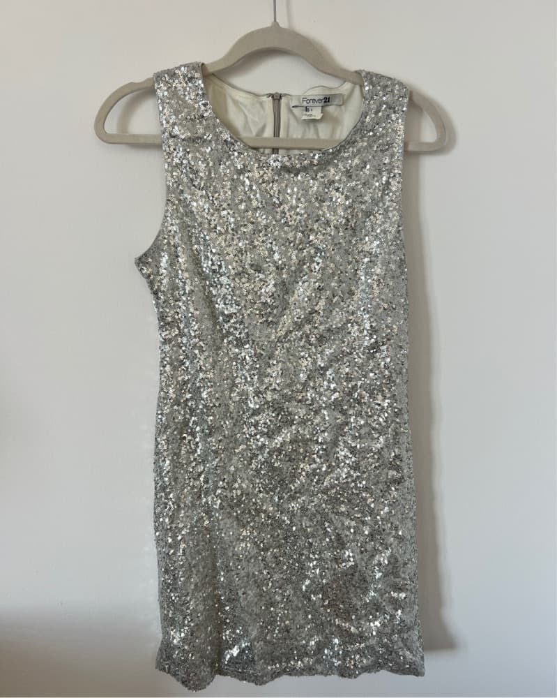 Sequin Mini Dress - Image 1