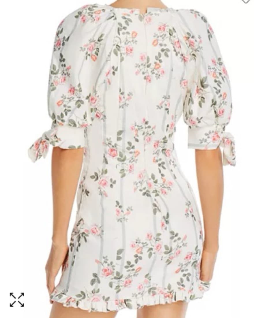 For Love and Lemons Floral Mini Dress - Image 3