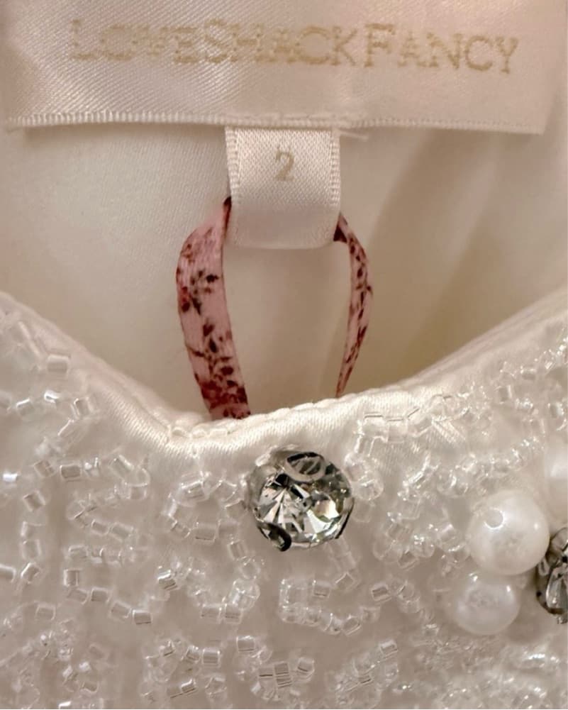 LOVESHACKFANCY - Brianne Beaded Mini Drs - Image 3