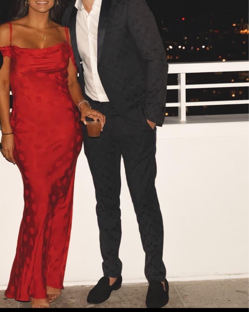 Rat & Boa Red Dress - Image 3