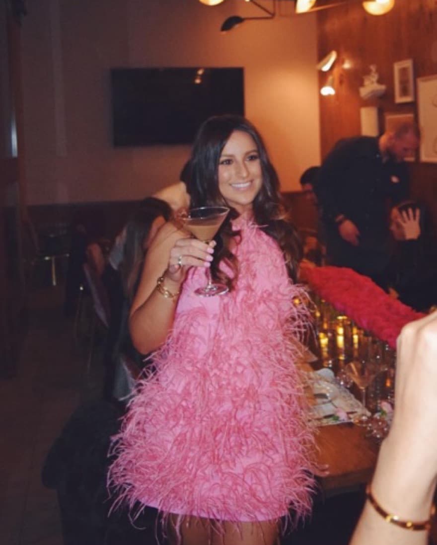 Cult Gaia Pink Dress - Image 1