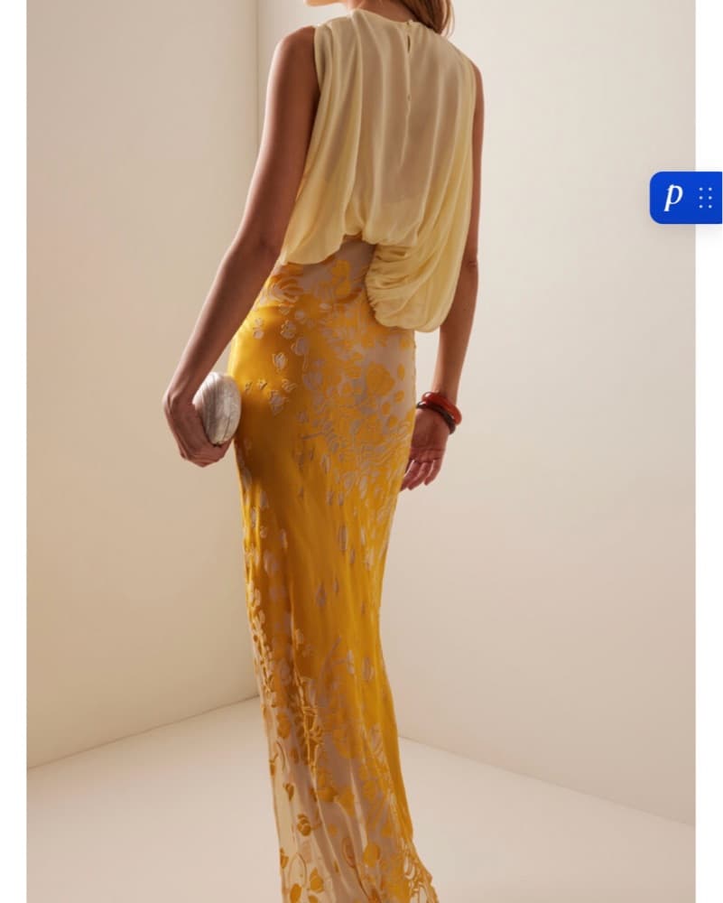Christopher Esber Yellow Maxi Dress - Image 4