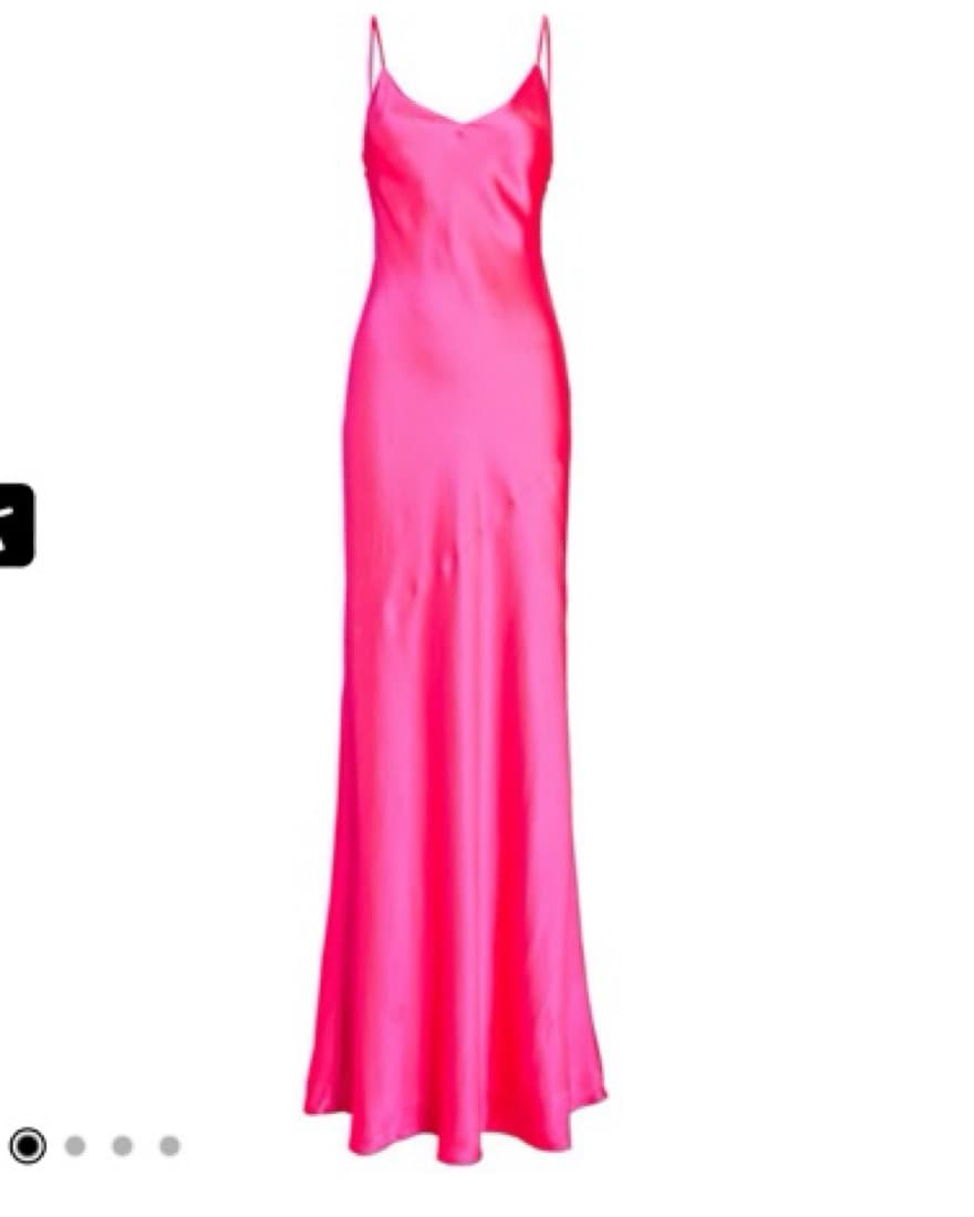 L’Agence Serita Silk Maxi Gown Pink - Image 3