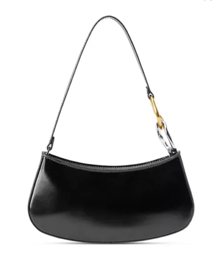 Staud Ollie Leather Shoulder Bag - Image 1