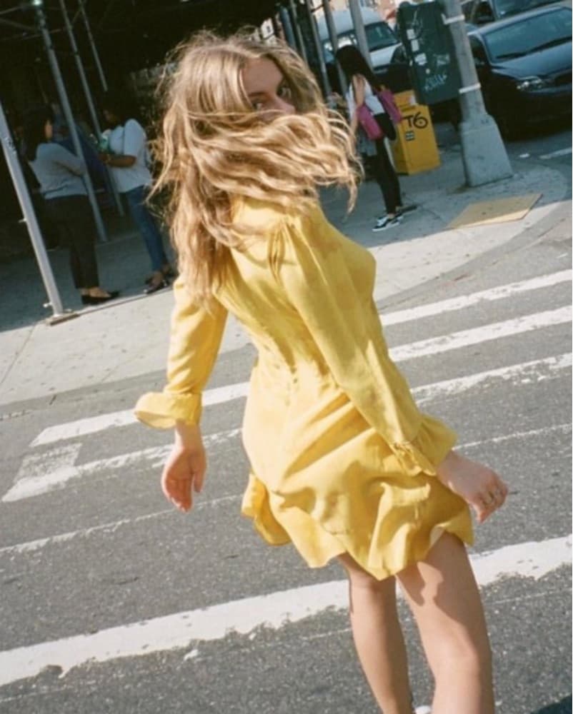 Realisation Par Yellow Sun Mini Dress - Image 3