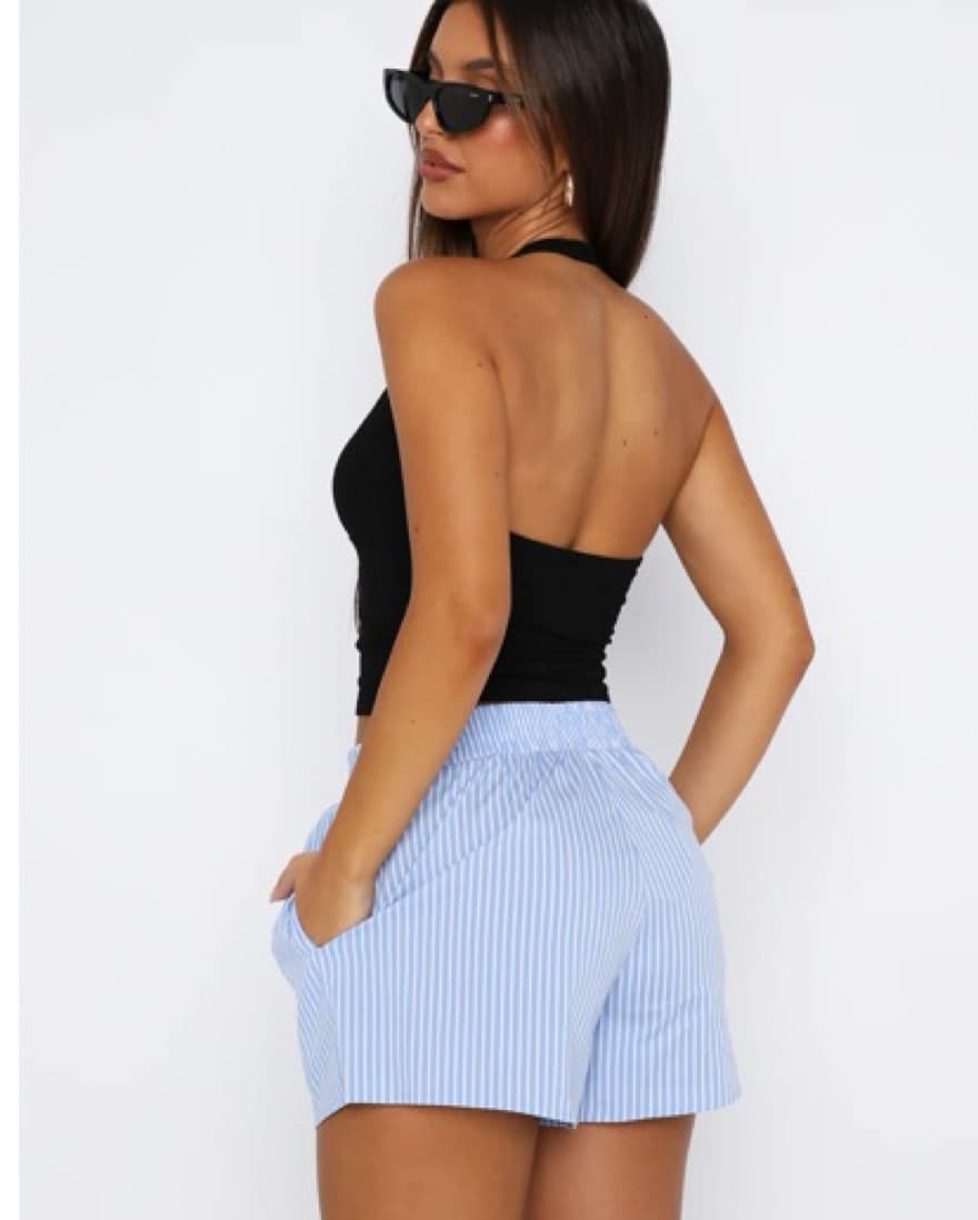 Black Halter Top - Image 2