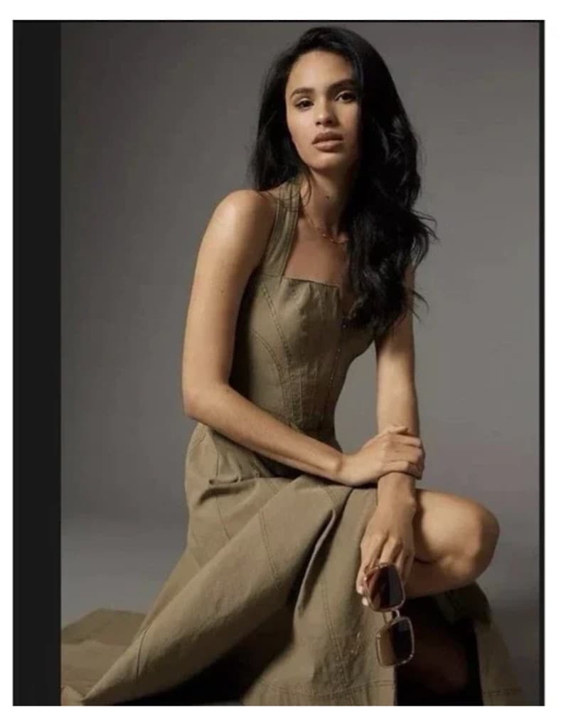Front Corset Zipper Dress - Image 3