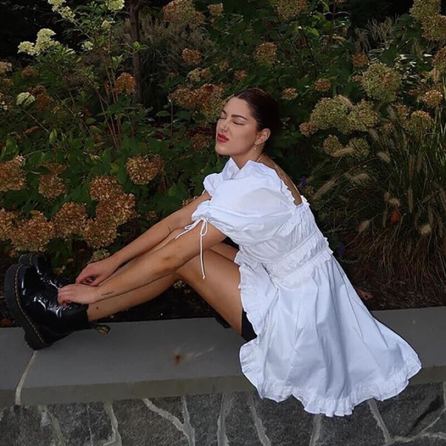 For Love & Lemons Jackson Mini Dress - Image 3