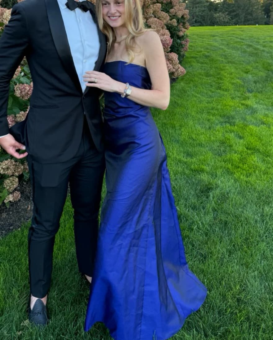 Staud Tullio Gown In Violet  - Image 1