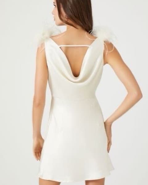 White Mini Dress - Image 2