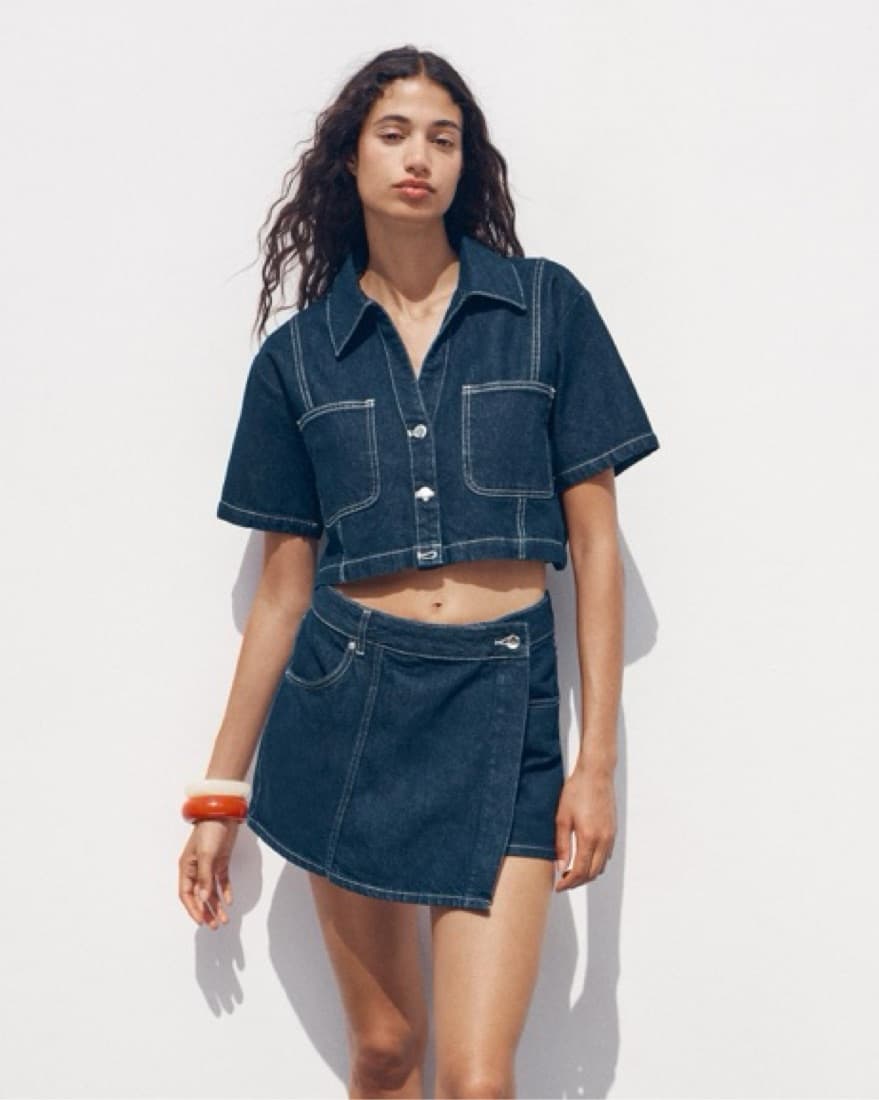 Zara Denim Set - Image 1