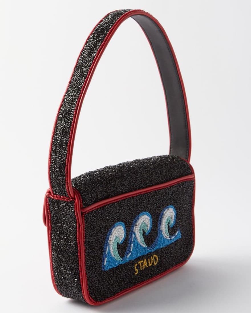 STAUD Tommy Beaded Bag Lobster - Image 2