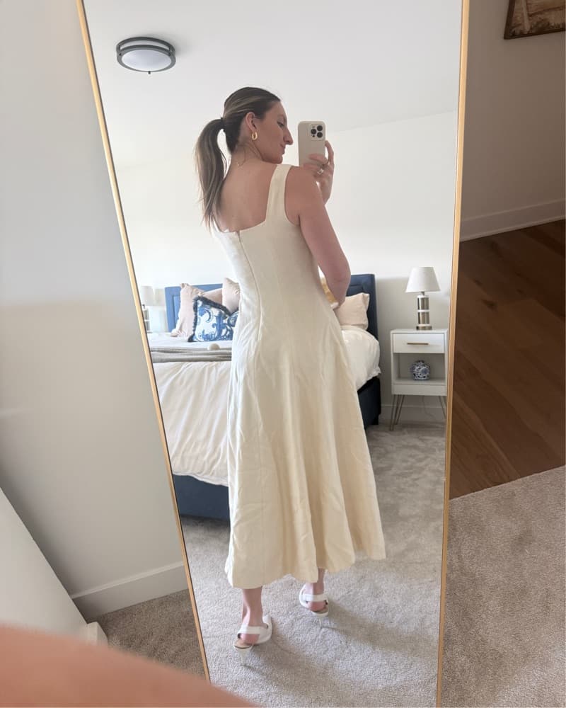 Waters and Watters Ivory Maxi Dress - Image 3
