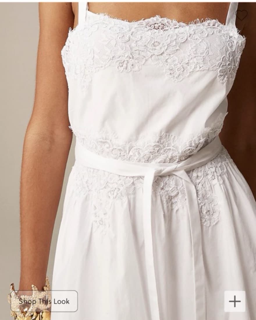 J. Crew White Dress - Image 6