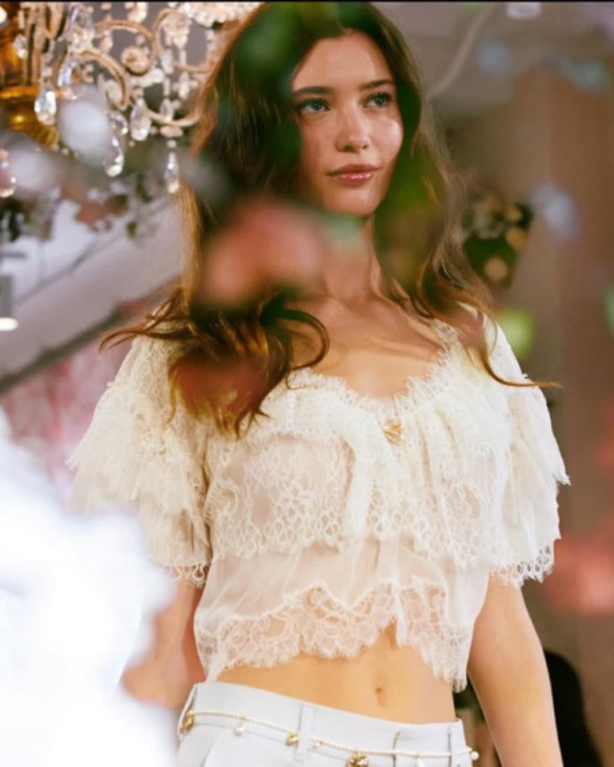 Lace Crop Top - Image 4