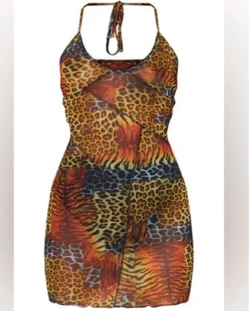 PLT Mesh Dress - Image 2
