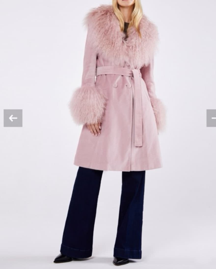 Charlotte Simone Pink Penny Coat - Image 2