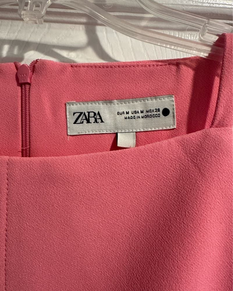 Pink Zara Halter Mini Dress - Image 3