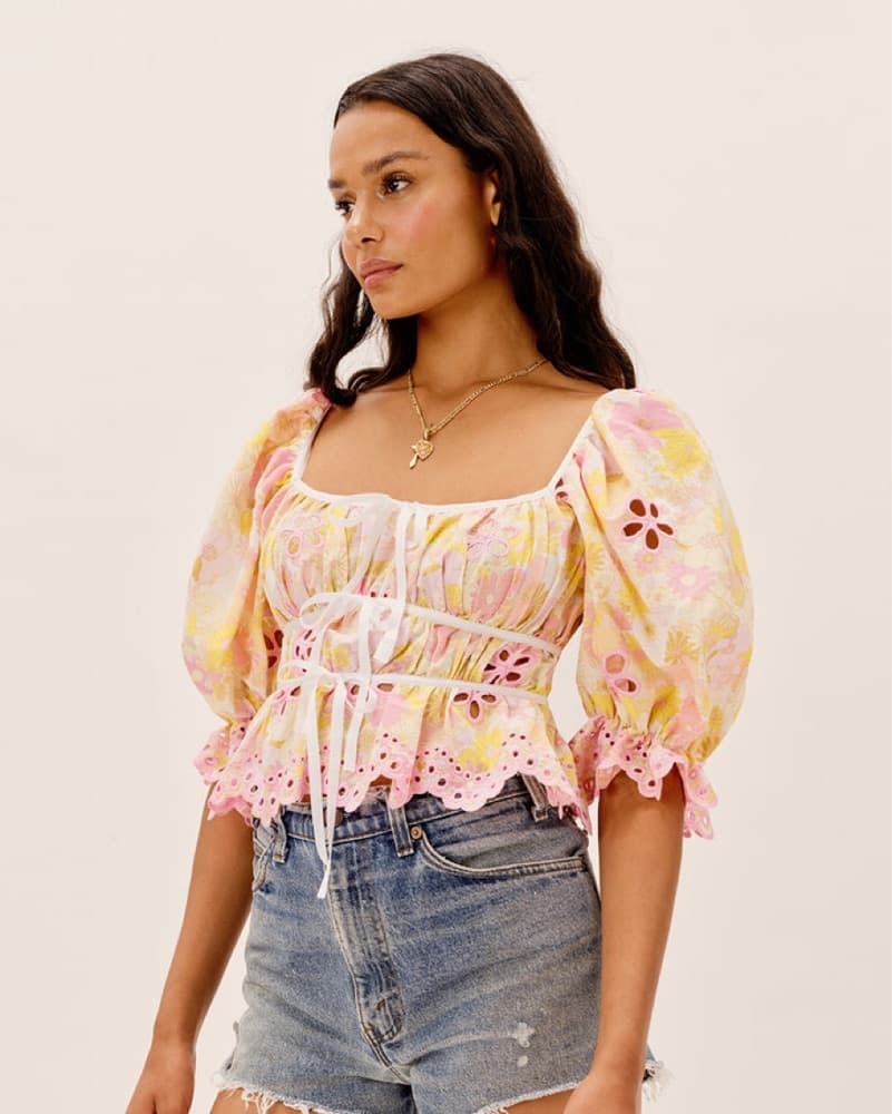 For Love & Lemons Claire Top - Image 3