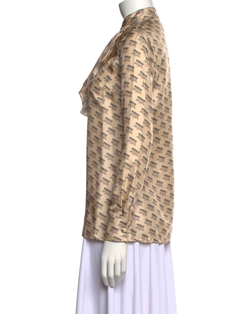 Gucci Silk Shirt | 40 - Image 2