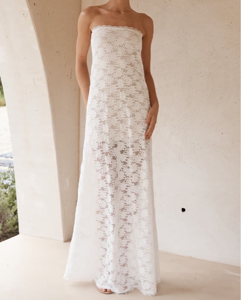 RUNAWAY the Lable White Maxi - Image 1