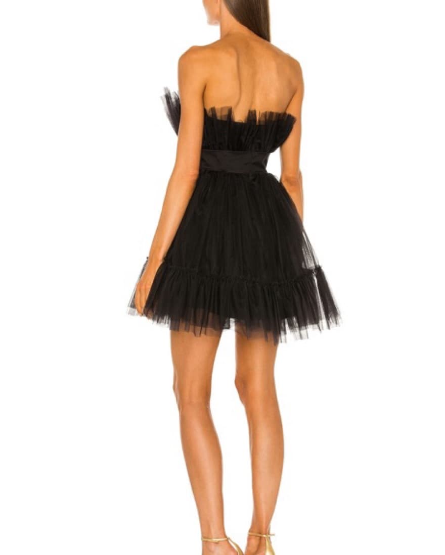Black Tulle Dress - Image 2