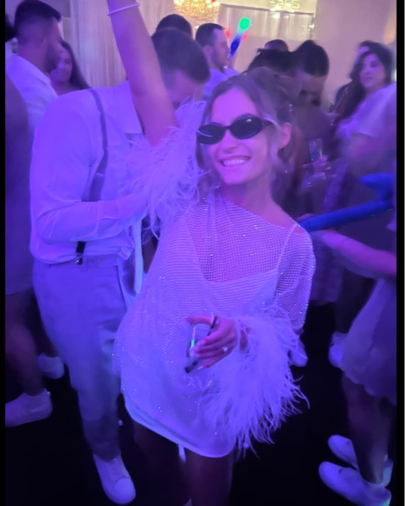 Sequin Feather Dress - Image 3