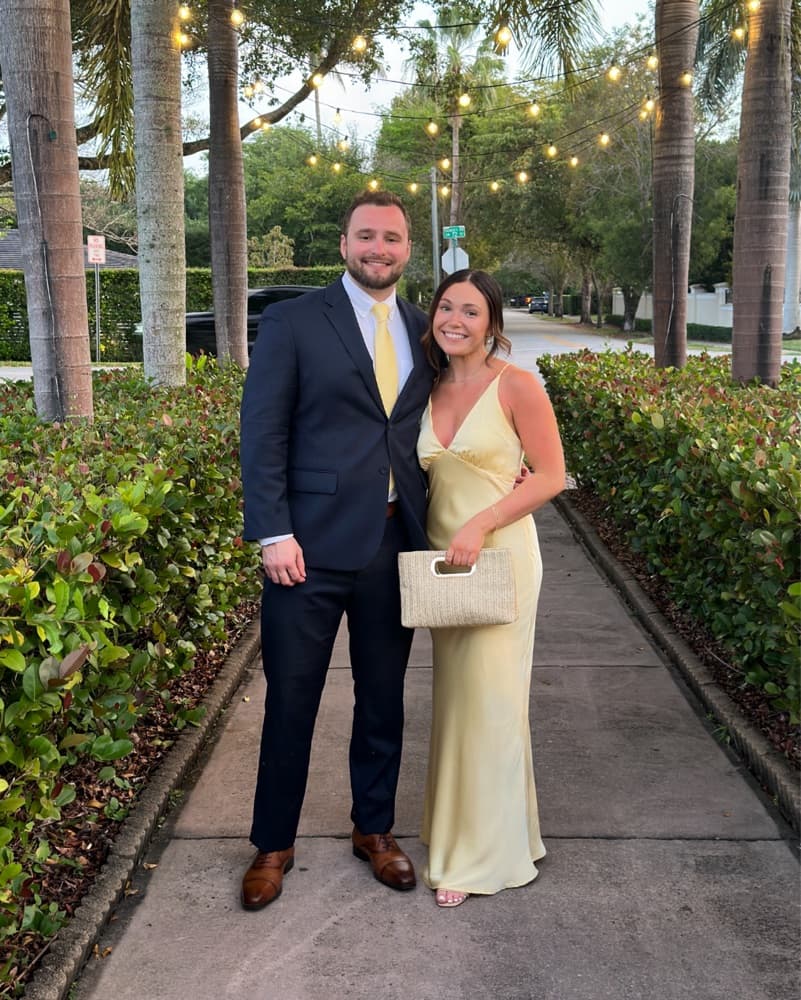 Billy J Butter Yellow Ziah Maxi Dress - Image 3