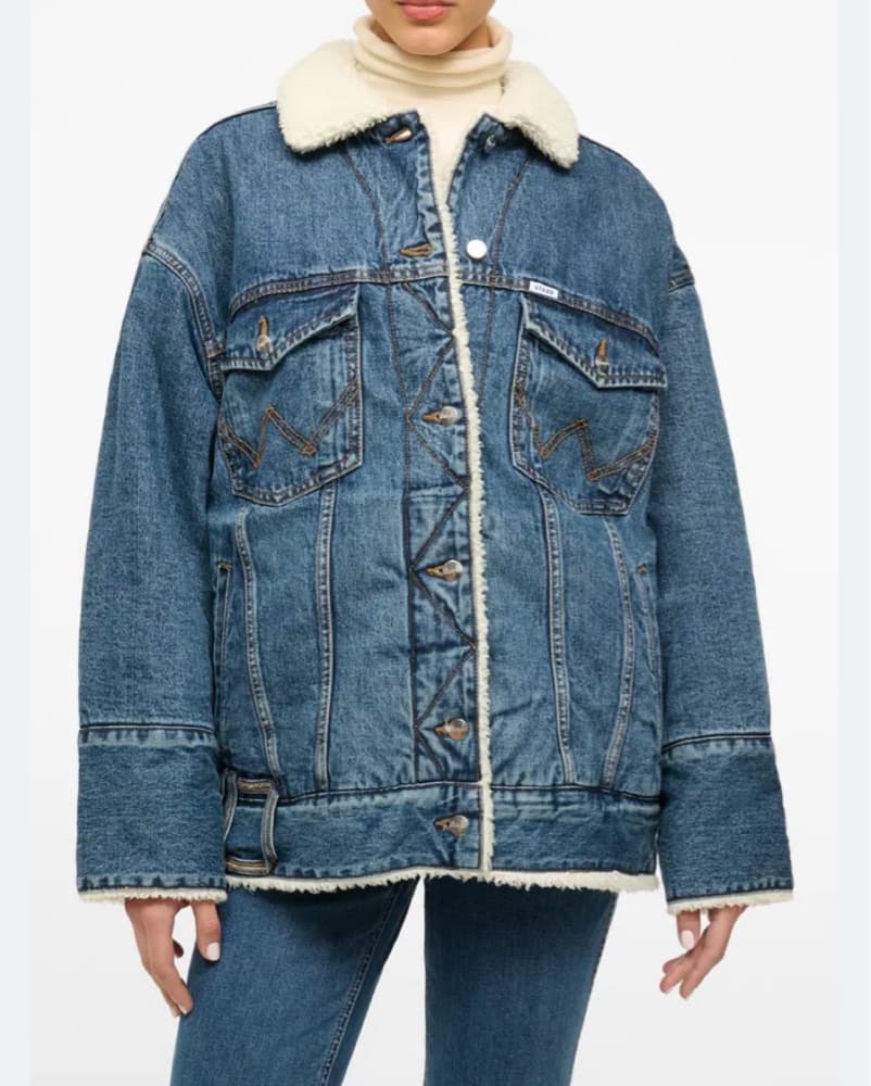 Staud + Wrangler Denim Jacket - Image 1