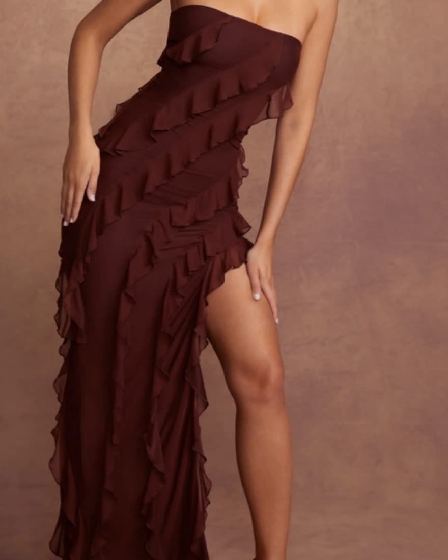 Brown Maxi dress - Image 1