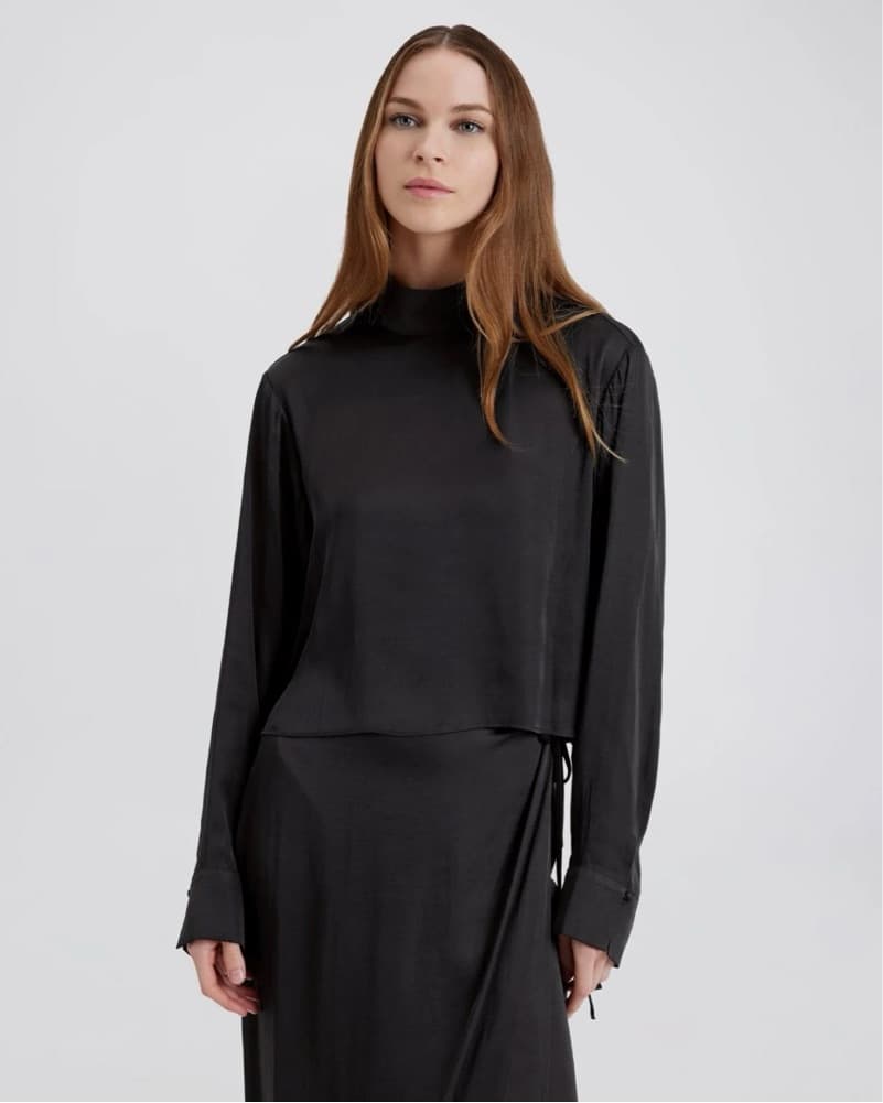 Solid & Striped Silk Set  - Image 2