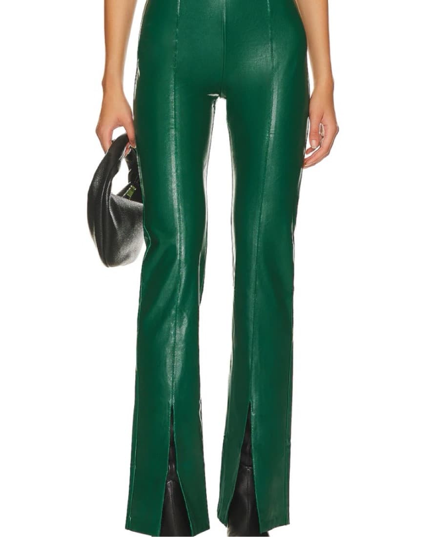 Amanda Uprichard - Green Leather Set   - Image 4