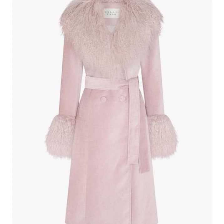 Charlotte Simone Pink Fur Coat - Image 4