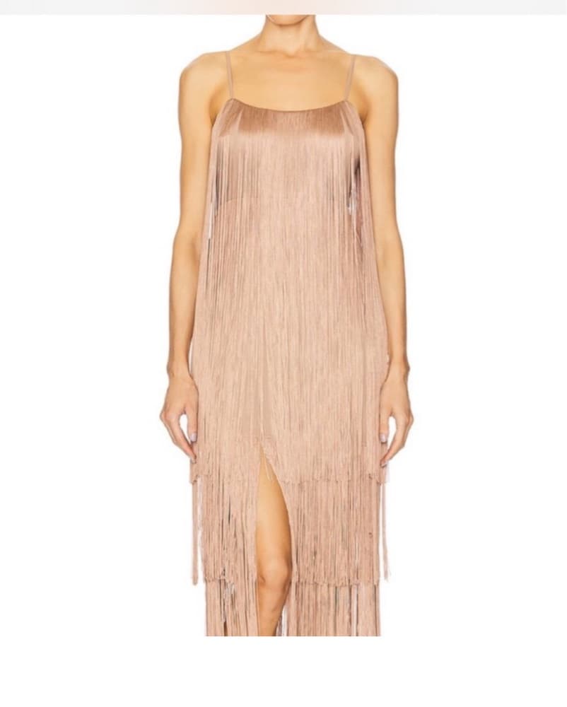L’agence Fringe Midi Dress  - Image 5
