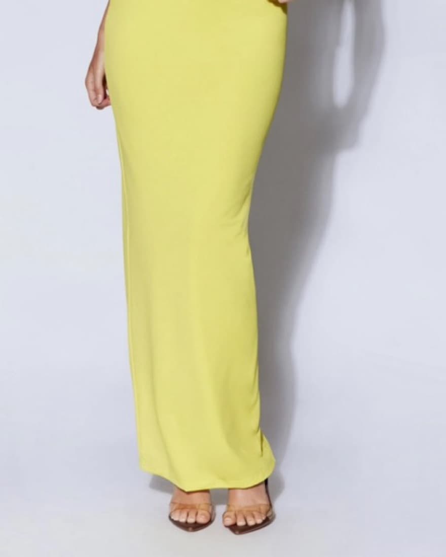 Yellow Meshki Cutout Maxi dress - Image 2