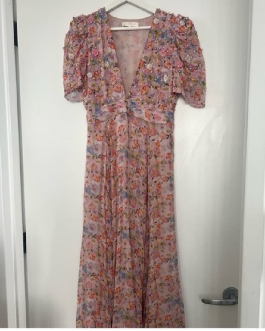 LoveShackFancy Floral Dress  - Image 6