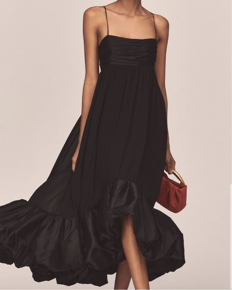 Sweetheart Babydoll Ruffle Maxi Dress - Image 3