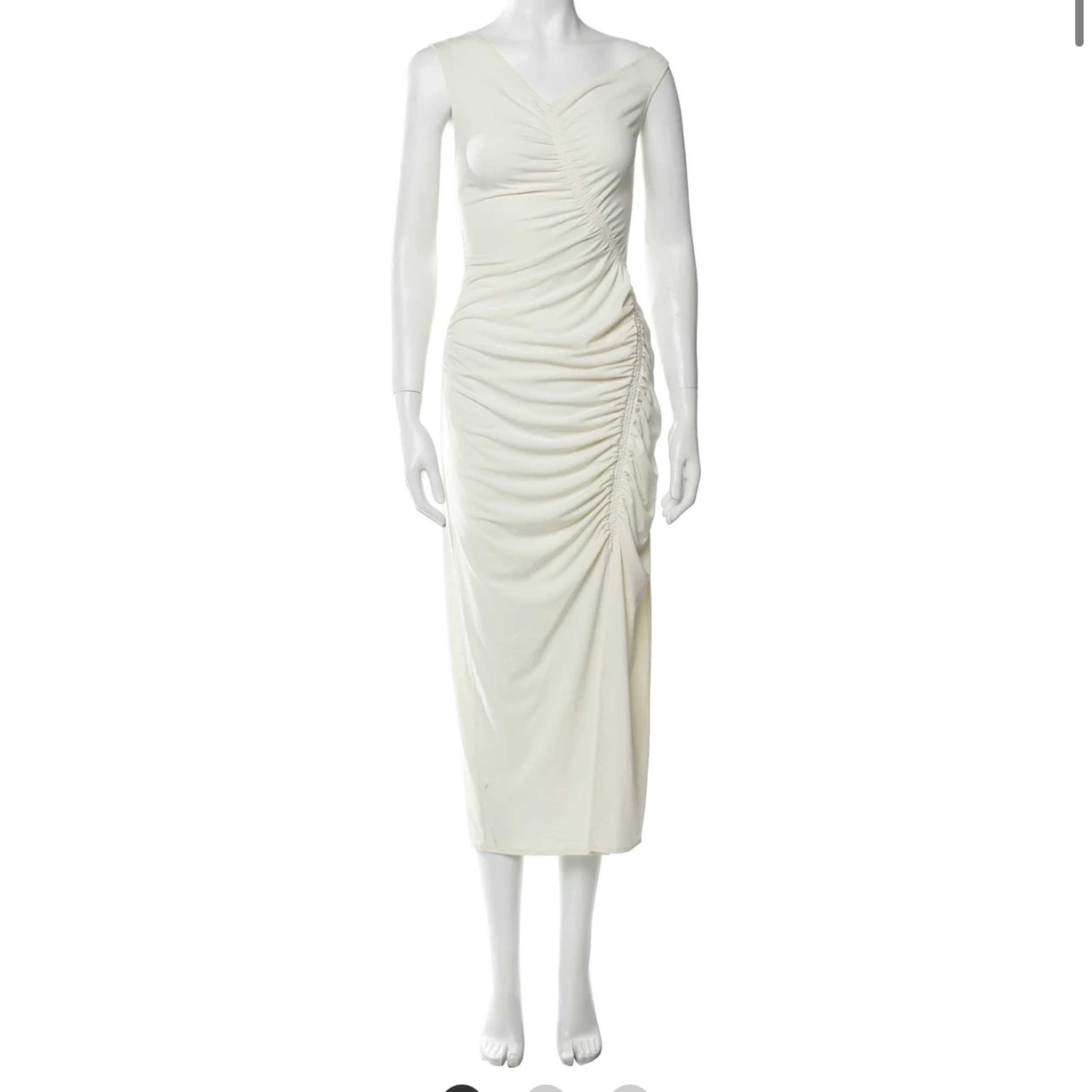 White Self Portrait Dress - Image 2