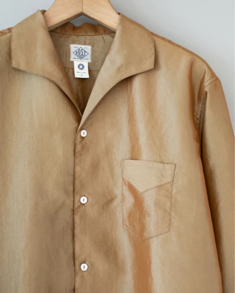 Post Overalls Metallic Button Down - Image 2
