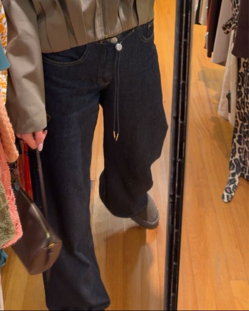 Still Here Cool Jean Ko In Indigo Size 24 - Image 3