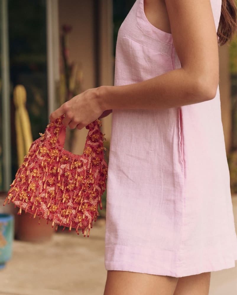 Free People Beaded Clutch - Image 3