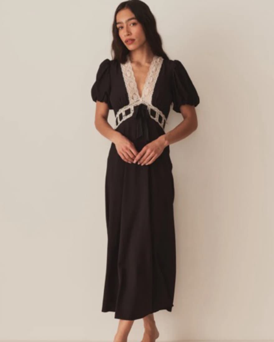 Doen Black Lace Dress - Image 1