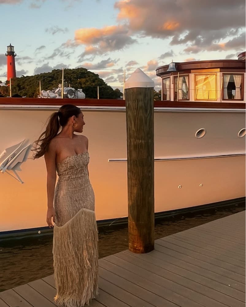 Custom Gold Dress - Image 2